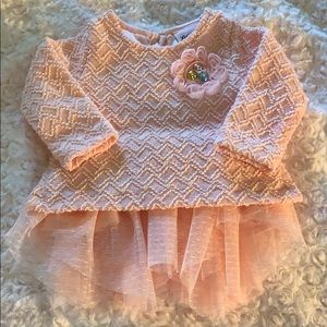 Sparkling pink, never worn, perf cond.